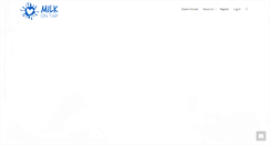 Desktop Screenshot of milkontap.com